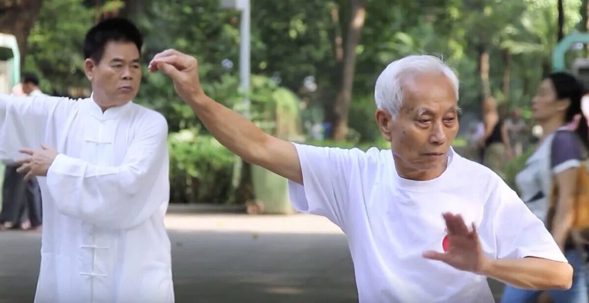 Японские долгожители Окинава. Японское долголетие. Китайская гимнастика для долгожителей. Дыхание долгожителей.