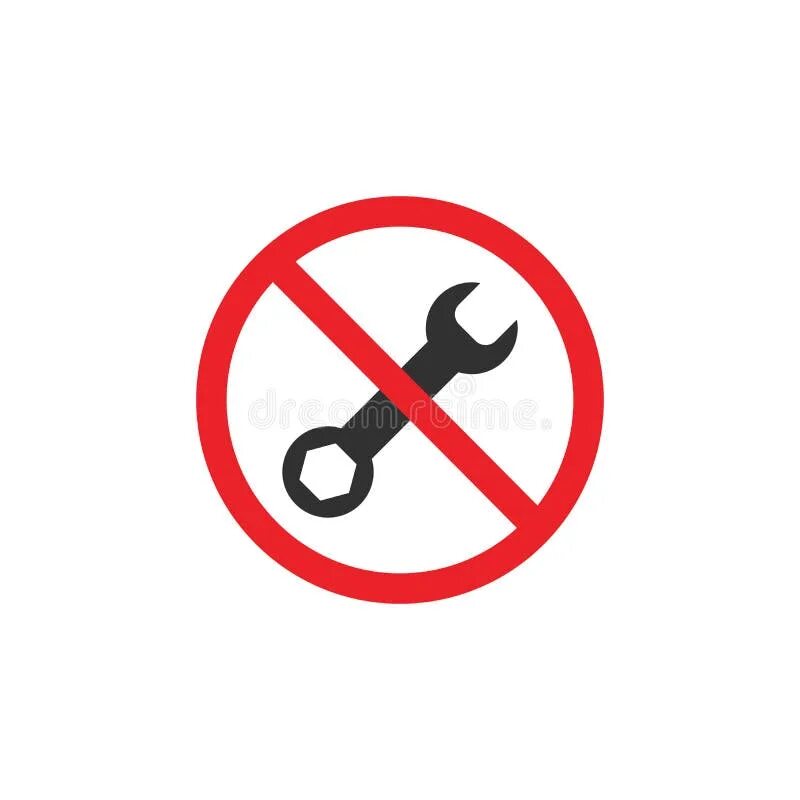 При использовании гаечных ключей запрещается. Перечеркнутый ключ. Перечеркнутый гаечный ключ. Ключ значок перечеркнут. Ключ запрещен.