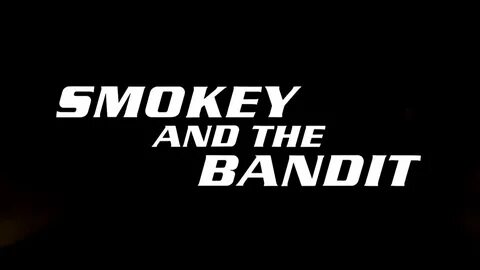 Smokey and the bandit font