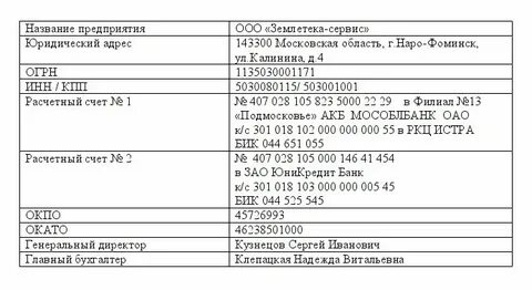 Реквизиты юридической техники