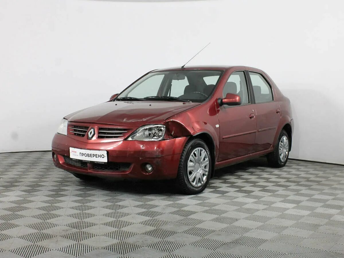 Renault Logan (1G) 1.6 бензиновый 2009 Красный тореодорчик на DRIVE2