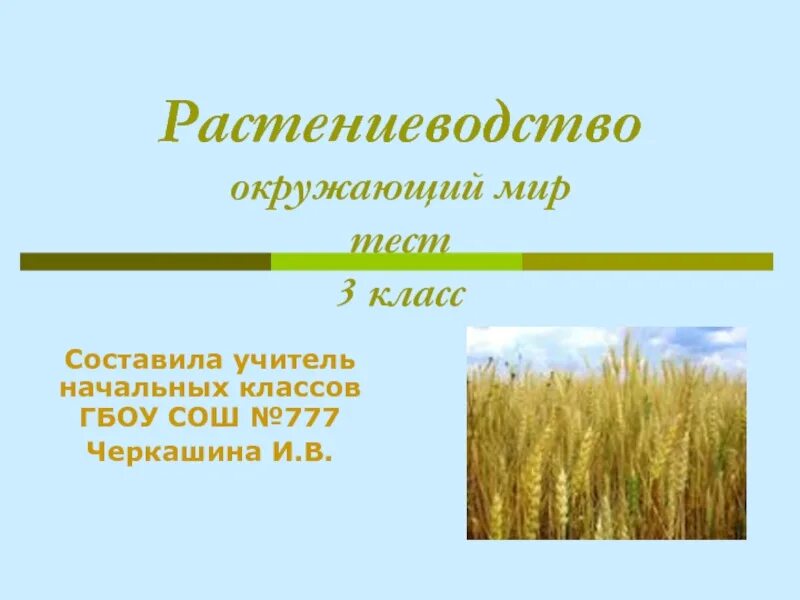 Растениеводство. Отрасли растениеводства. Тема Растениеводство. Растениеводство 3 класс. Растениеводство и животноводство 3 класс презентация