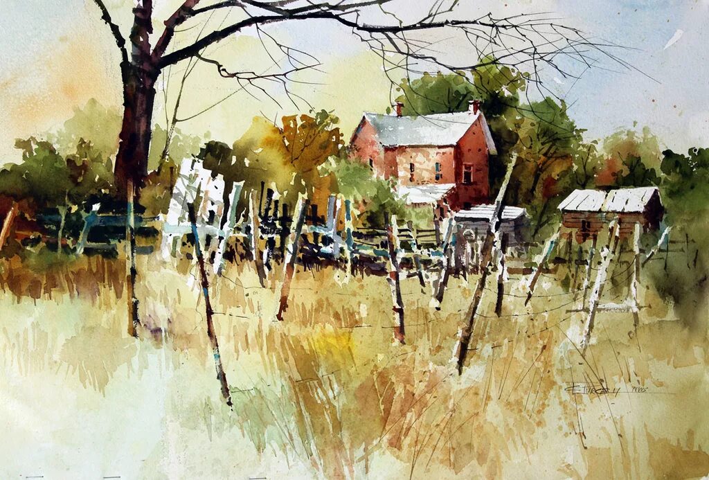 Christian graniou акварель. работы акварелью. михаила павловича кузнецова "акварельный пейзаж". бланки альварес акварели. работы акварелью.