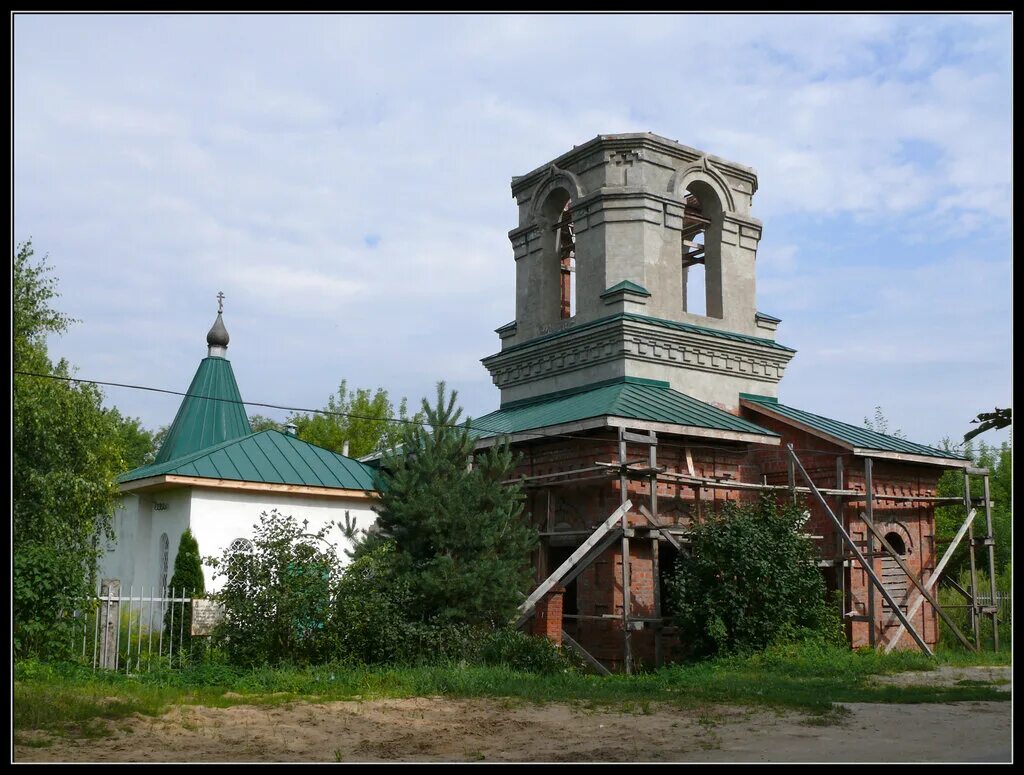 Храм Льгово Рязанский район Рязанская область. Церковь в селе Льгово Рязань.