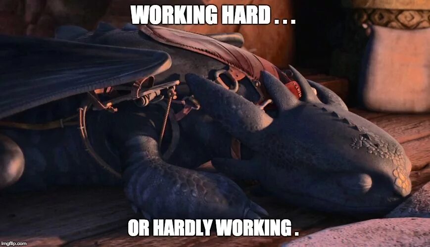 Working hard or hardly working. Toothless Мем. КПД шутки. Toothless meme экран. Toothless Dragon meme.