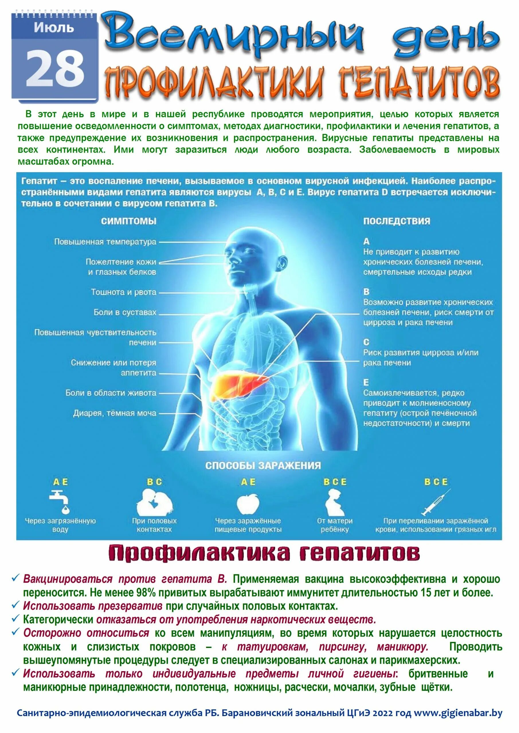 Профилактика гепатита е. День профилактики гепатита с. Всемирный день профилактики гепатита. Всемирный день борьбы с гепатитом. 28 Июля Всемирный день борьбы с гепатитом.