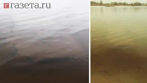 Москва река на дне