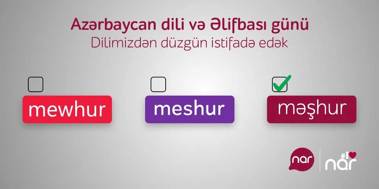 Mezenne bu gün. Əlifbasi. Normalar. 1 Avqust. Azerbaycandili.