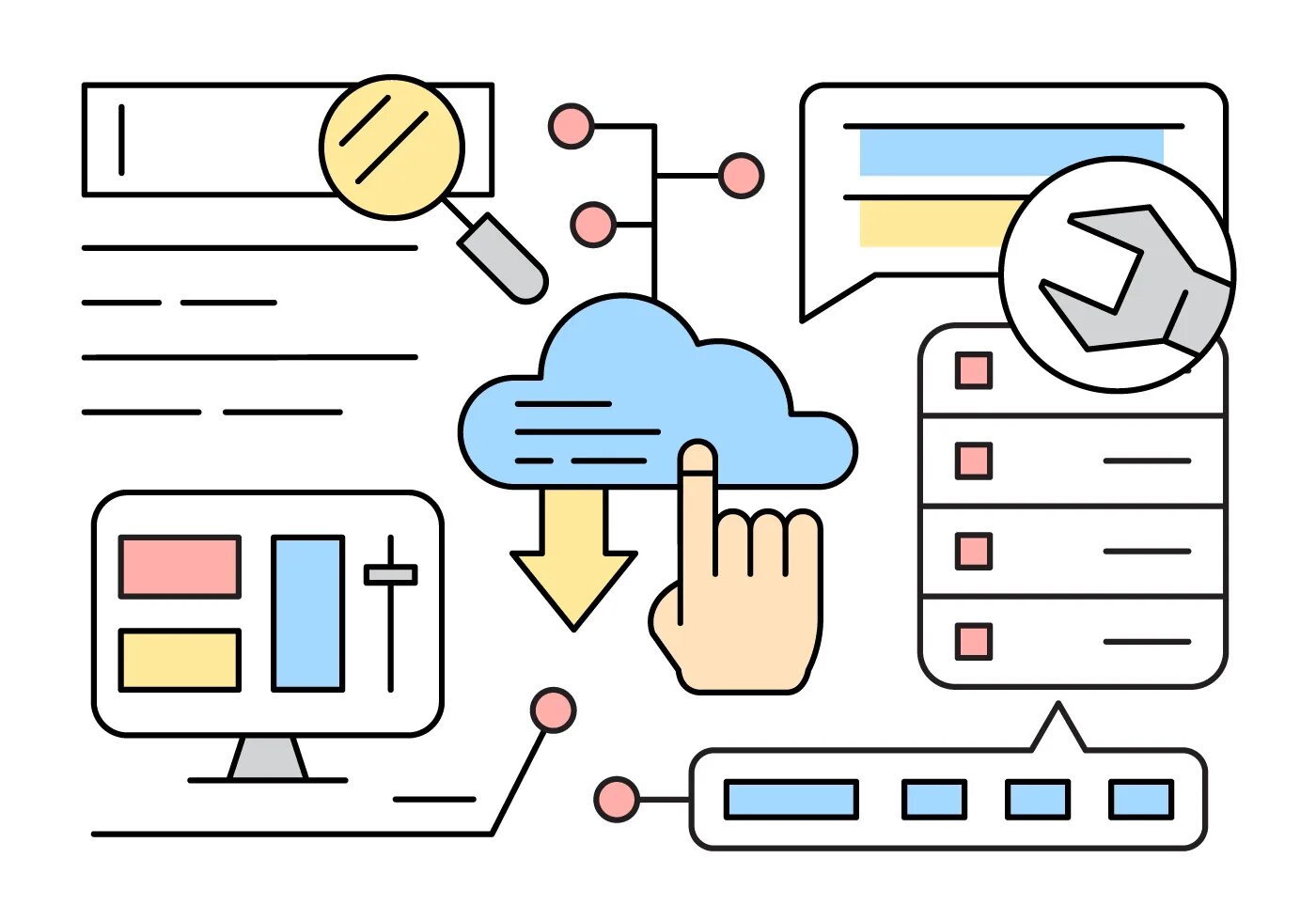 Connect the information with the