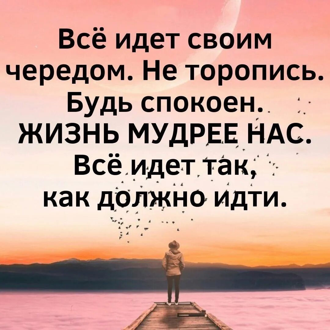 Никуда не спешить
