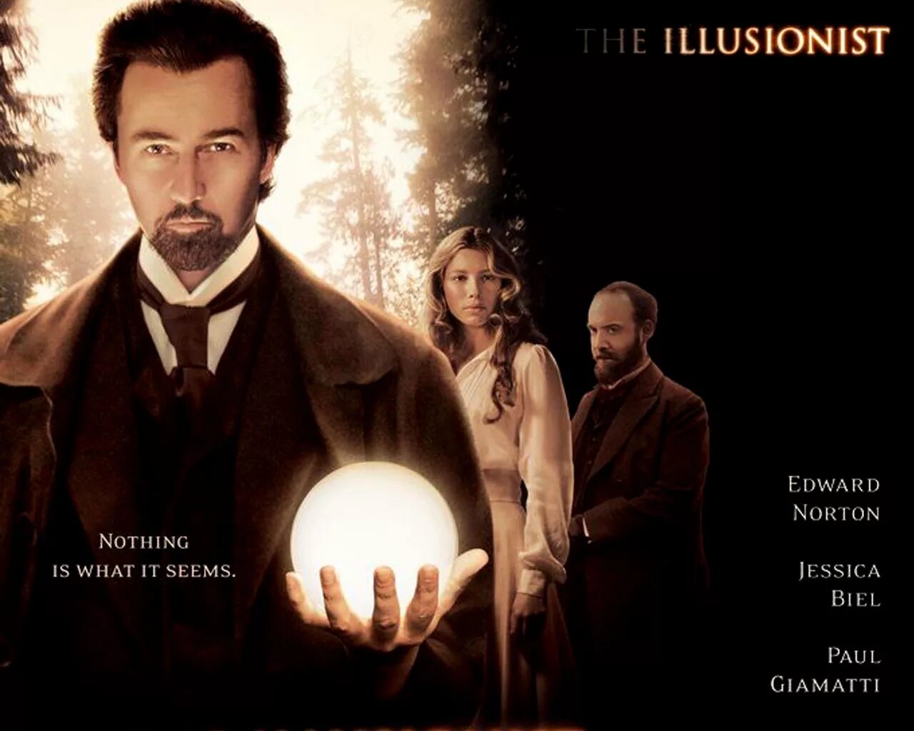 Сыграл главную роль иллюзионист. Иллюзионист / the Illusionist (2006) обложка.