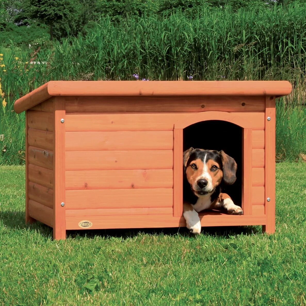 Собачья конура будка. Будка для собак Trixie 39533 95х105х112 см. Будки трикси. Будка для собаки в СТРОЙУДАЧА.