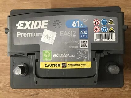 Exide premium ea612