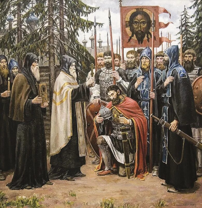 благословил донского на битву