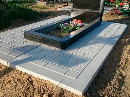 Заложить плиткой могилу
