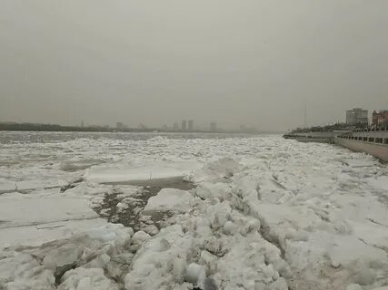 Ледоход на амуре в 2024 году