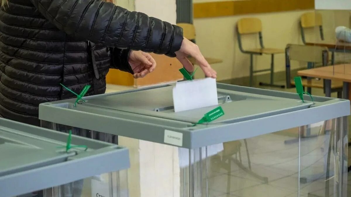 Выборы 2023. Экран голосования в Госдуме. Референдум. Выборы 10 сентября 2023 года.