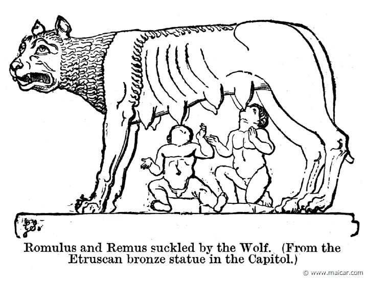 Древний Рим Капитолийская волчица. Легенды древнего рима 5 класс