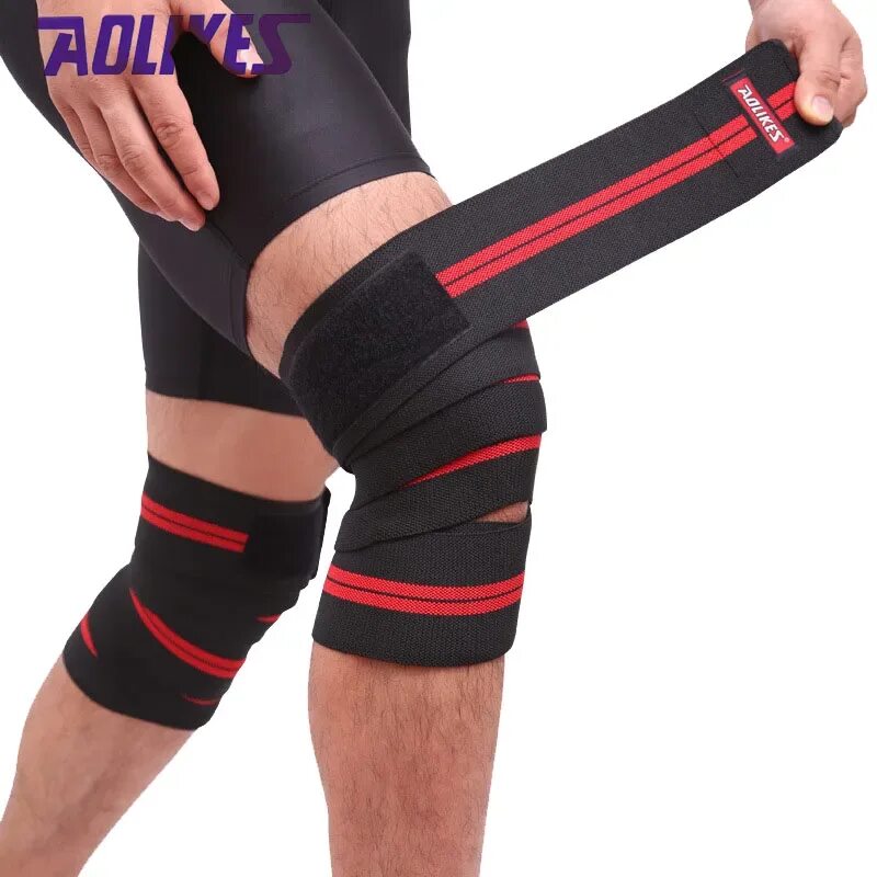 Купить эластичный бинт для ноги. Бинты коленные Inzer z Knee Wraps 1,5 метра. Спортивный эластичный бинт для колена. Эластичная повязка на колено.