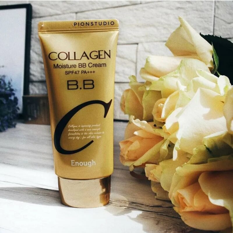 Крем в золотой упаковке. Collagen Moisture BB Cream spf47. Enough Collagen Moisture BB Cream spf47 pa+++. Увлажняющий ВВ крем с коллагеном enough SPF 47 pa+++. Enough Collagen Moisture BB Cream крем BB С коллагеном увлажняющий 50г.