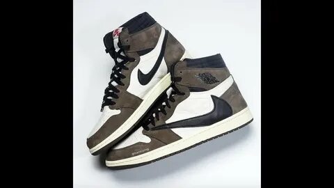 Nike air jordan travis scott high