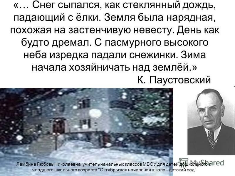 Земля была нарядная похожая на застенчивую невесту. День как будто дремал тип текста. Тип предложения. Первый снег пластова. Земля была нарядная похожая на застенчивую невесту.