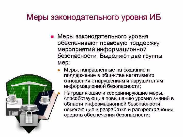 Уровни информационной безопасности