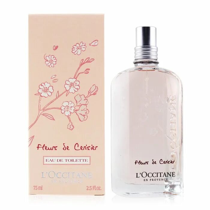 L occitane вода. L'Occitane Cherry Blossom. Туалетная вода черри блоссом. L'Occitane en Provence духи. L'Occitane духи вишневый цвет.