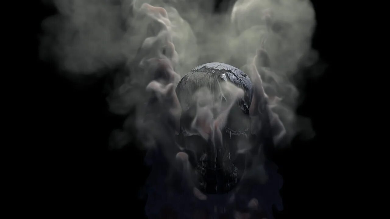 Л черный дым. Черный дым. Демон дыма. Череп из дыма. Существо из дыма.