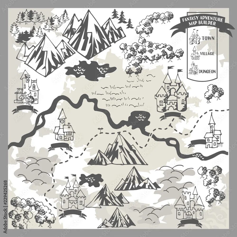 Map elements