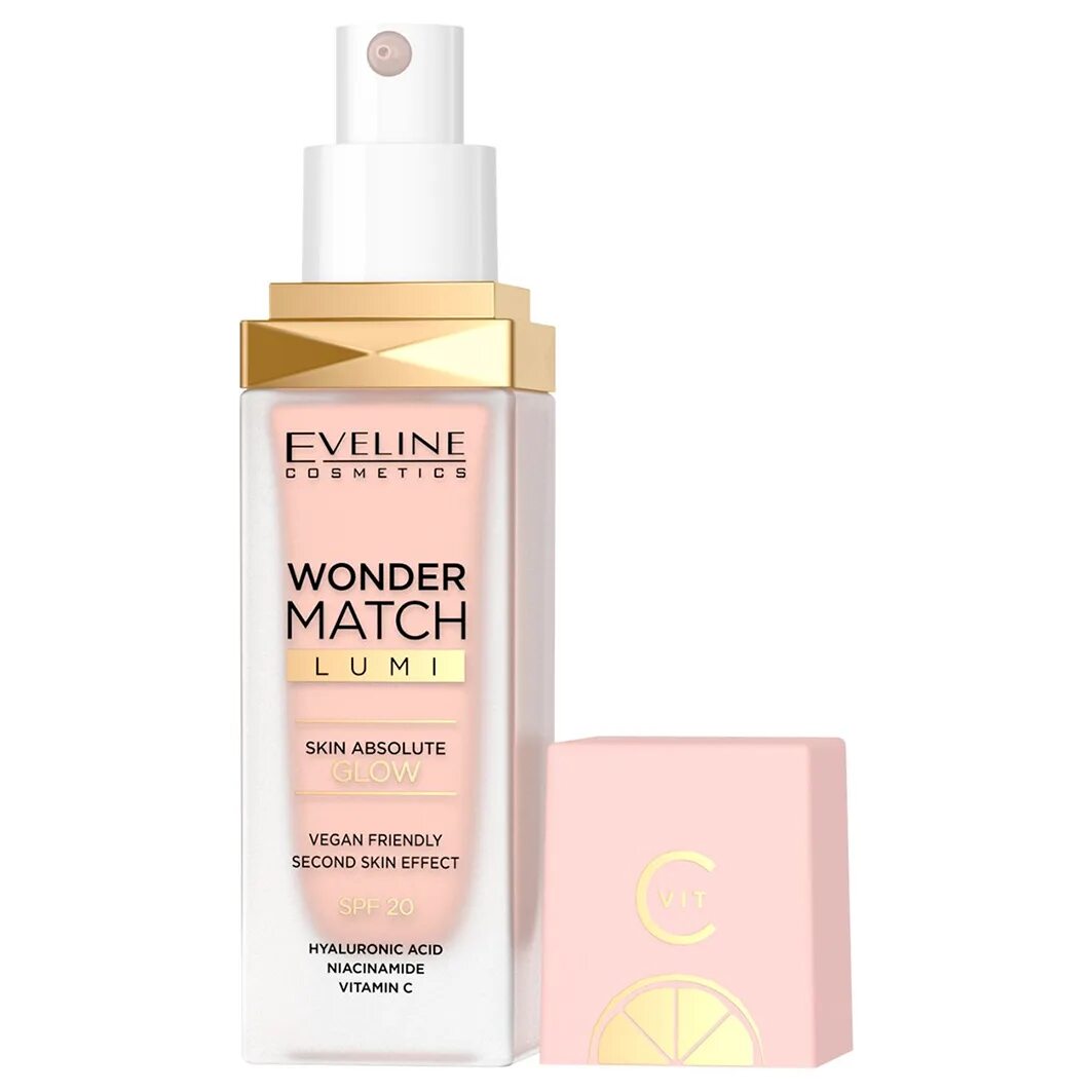 Eveline wonder match состав. Eveline cosmetics адаптирующаяся тональная основа wonder match, 35 beige, 30 мл.