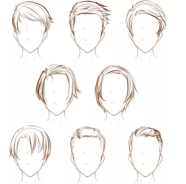Znalezione obrazy dla zapytania anime male hairstyles in 2019 Anime boy hair, Ma