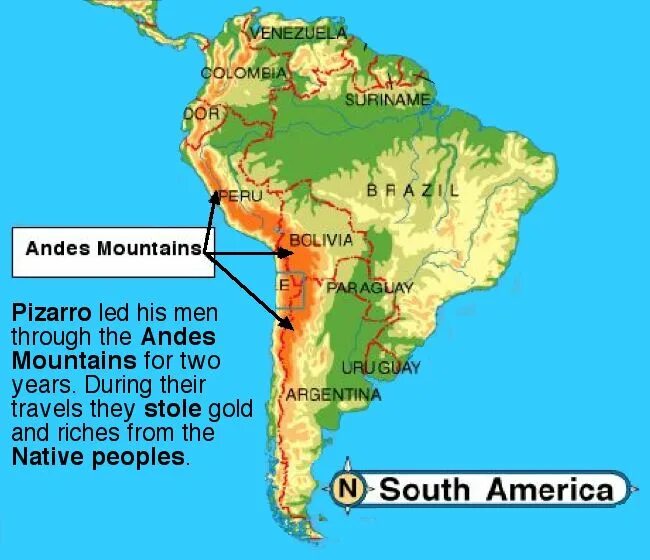 В какой стране находятся анды. Горы Анды и Кордильеры на карте. Горы Анды на карте Южной Америки. Горы Анды и Аконкагуа на карте Южной Америки.
