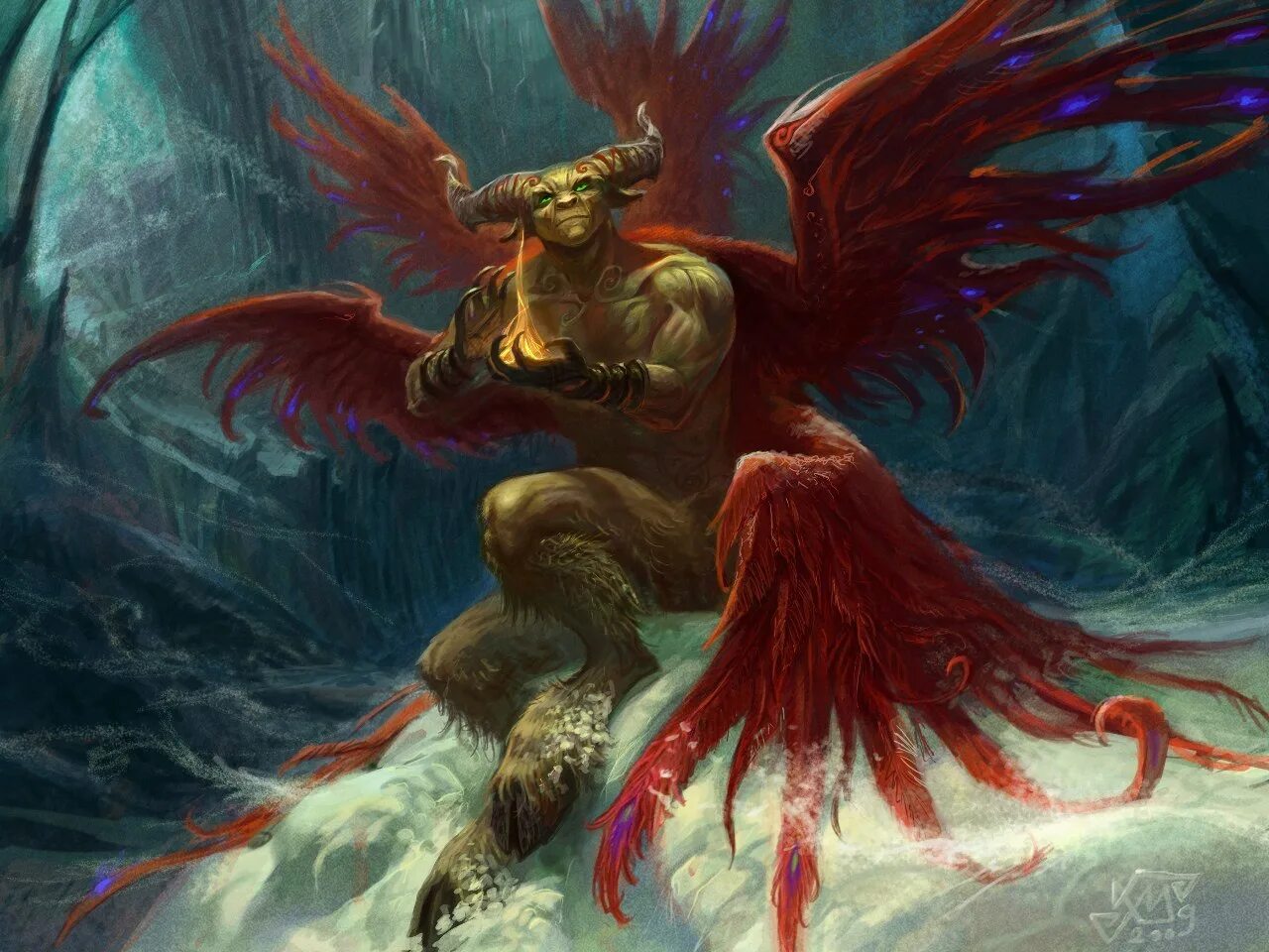 Хантенгу айзецу. Демонический рыцарь арт фэнтези. Клинок рассекающий демонов хантенгу. Kokushibo клинок рассекающий демонов. 4 высший демон.