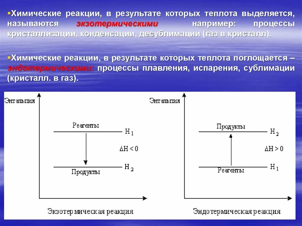 Реакции в результате которых поглощается теплота. Теплота экзотермического процесса. Процессы в которых теплота выделяется называются. Эндотермический процесс. Химические реакции ,в результате которых теплота.