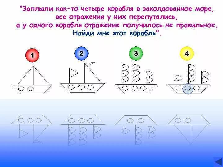 Как корабль отражается в воде выбери. Как корабль отражается в воде выбери рисунок. Выбери рисунок на котором правильно отражается корабль. Выбери рисунок на котором показано как корабль отражает.