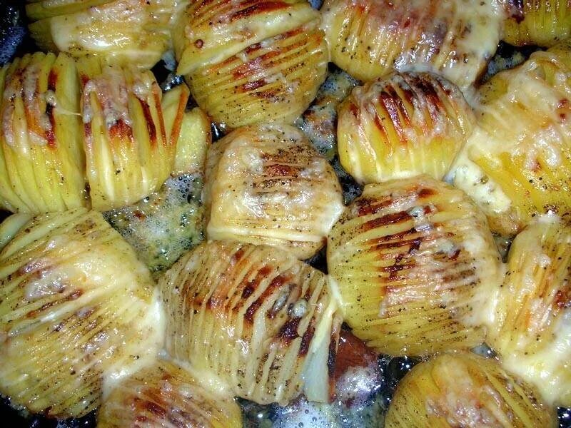 Чесночная картошка с сыром запеченная в духовке рецепт быстро и вкусно на ужин, 