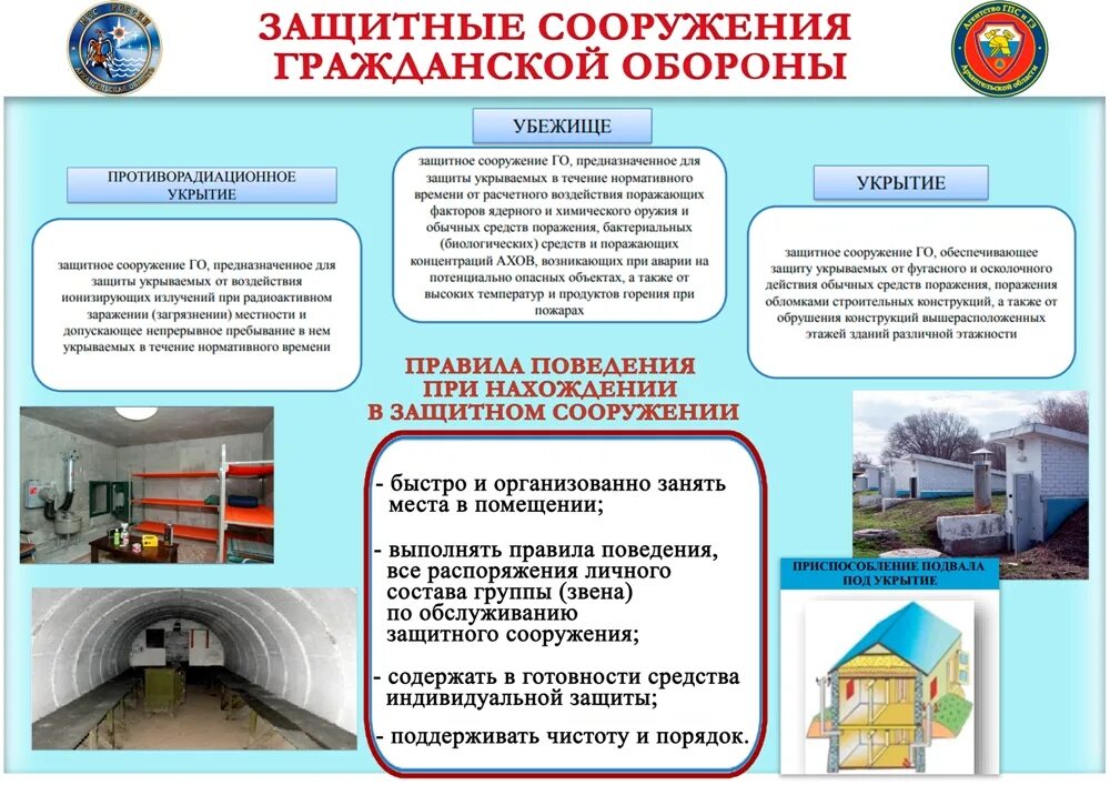 Необходимость в защитных сооружениях