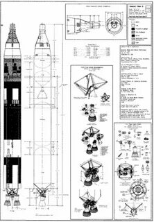 Чертеж ракеты space