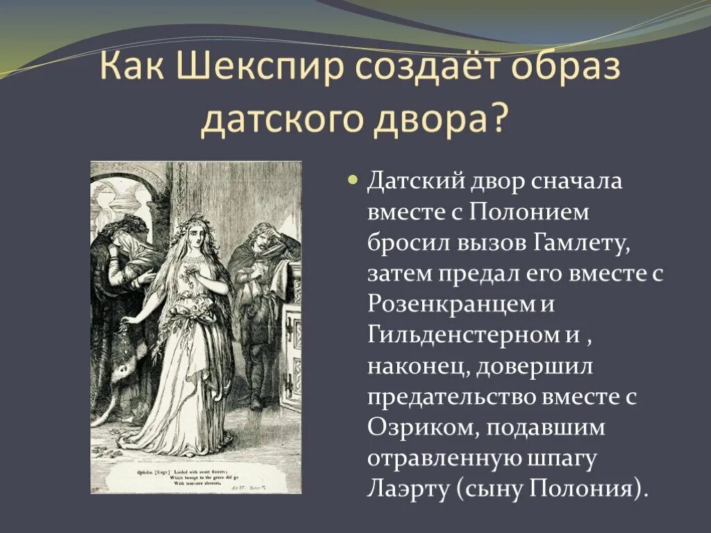 Образы шекспира