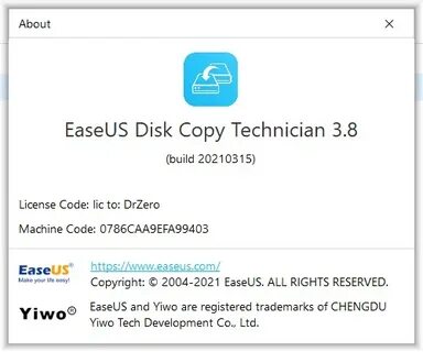 Easeus copy