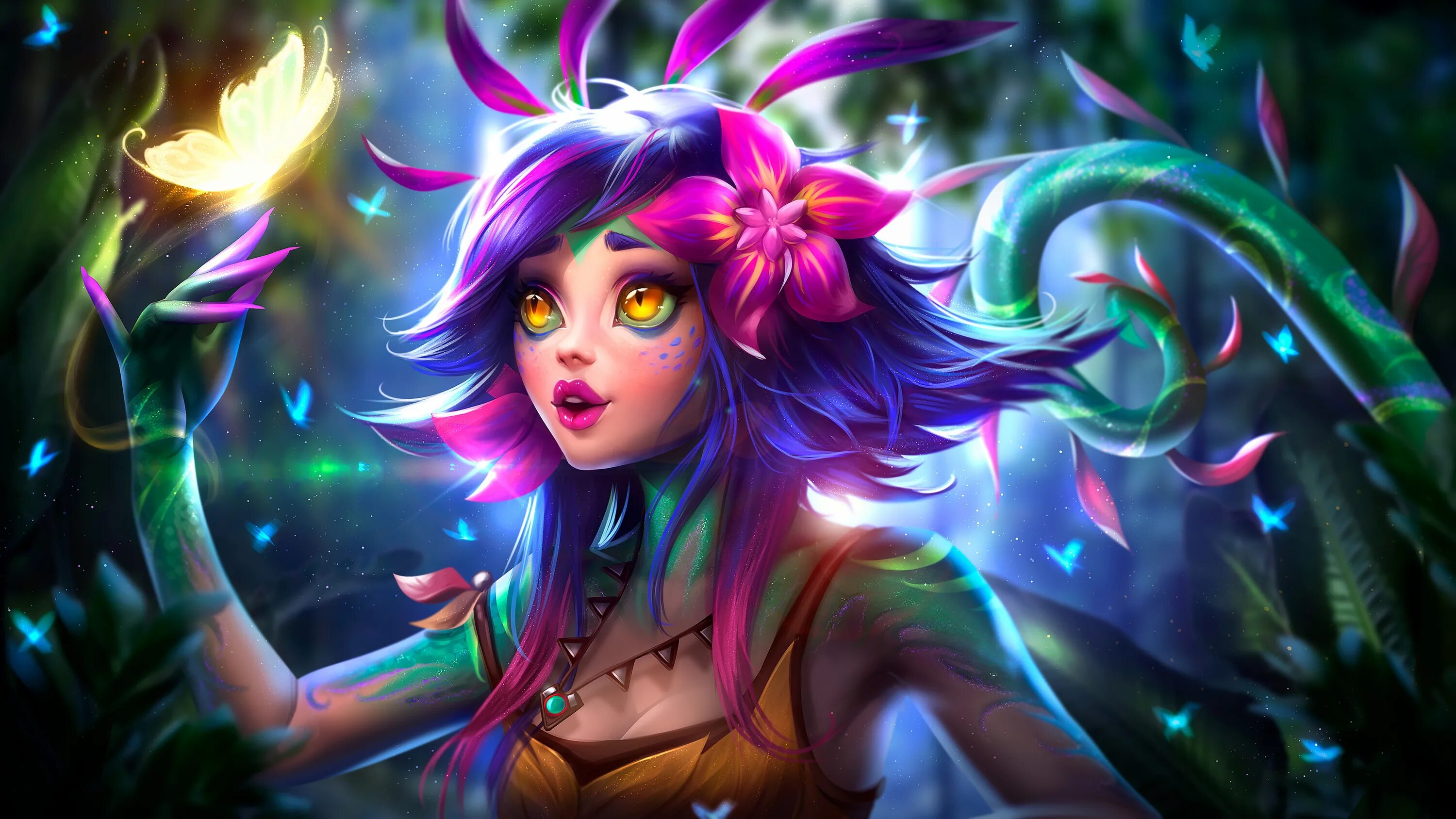 Лига легенд кто озвучивал. Neeko лига легенд. Нико лига легенд арт. Нико из League of Legends.