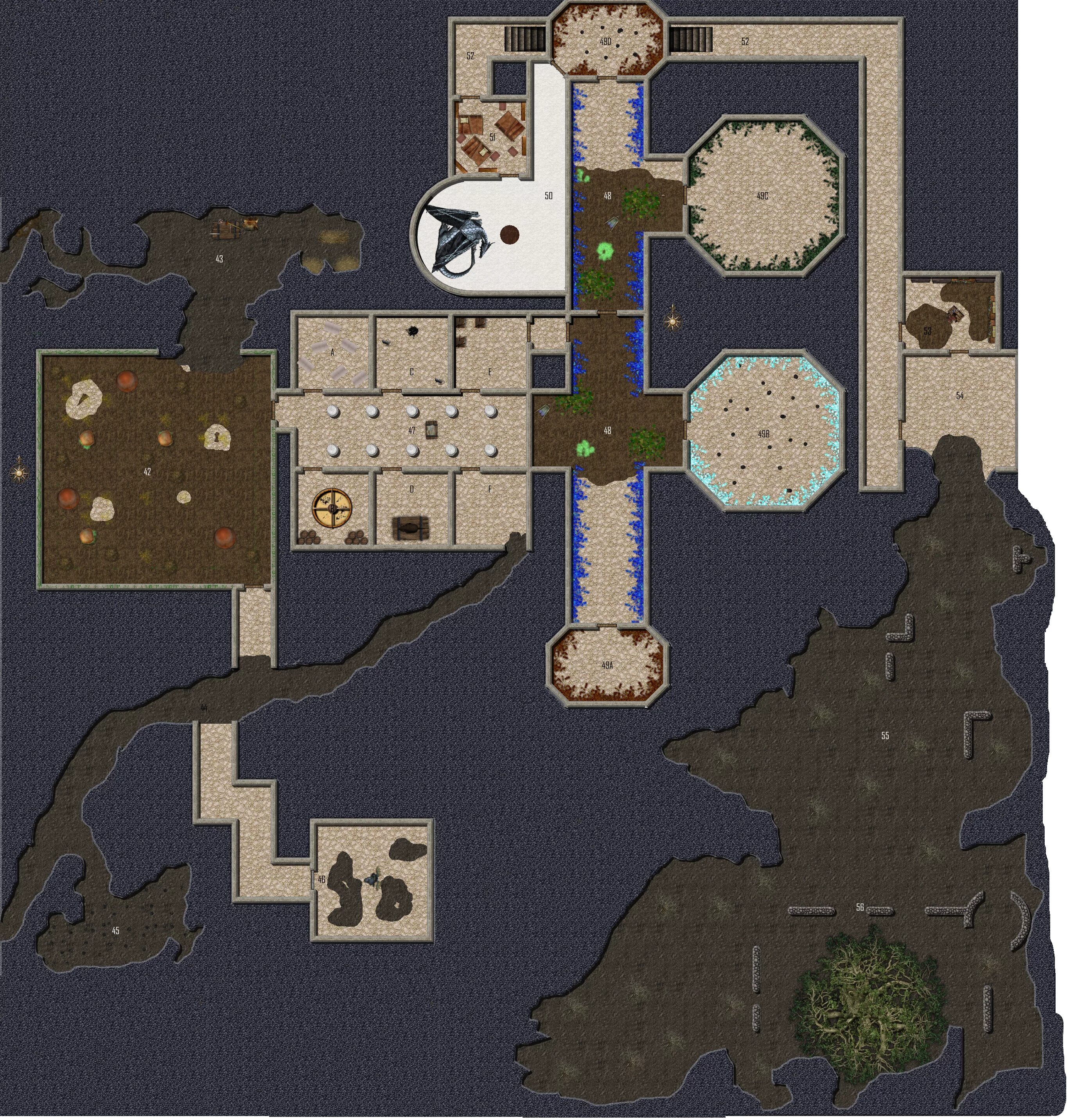 Floor map. Sunless Citadel 5e. DND sunless Citadel Map. Sunless Citadel ДНД 5. Карта Цитадели ДНД.