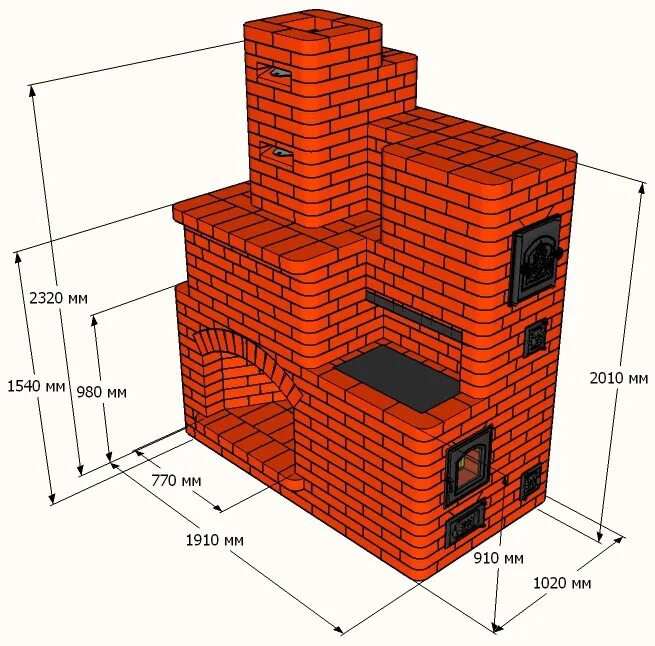 Размер печи для дома. Печь шведка с камином порядовка. Печь отопительно-варочная кирпичная порядовка. Печь шведка порядовка. Порядовка отопительно варочной печи Кузнецова.