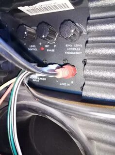 Распиновка сабвуфера