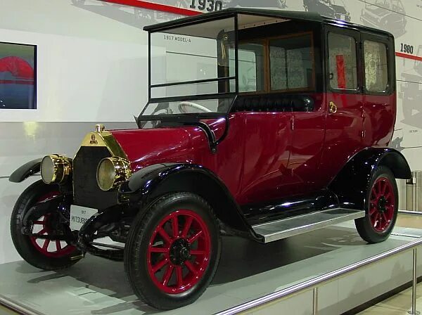 Первая мицубиси. Mitsubishi model a 1917. Митсубиси модель т1. Mitsubishi 1870. Автомобиль Mitsubishi model a 1917.