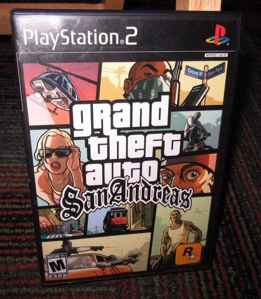 Gta san andreas на playstation. Grand Theft auto San Andreas PLAYSTATION 2. Grand Theft auto диск ps2. GTA San Andreas ps2 диск. GTA 5 ps2 диск.