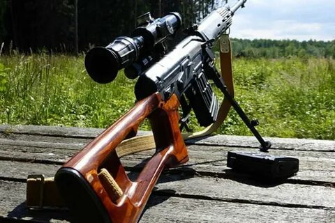 Снайперская винтовка выстрел
