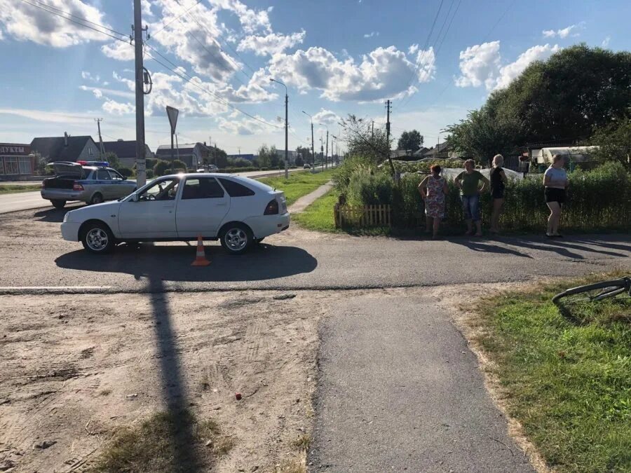 В Орле сбит велосипедист. ДТП В Орле с велосипедистом. Читать происшествия россии