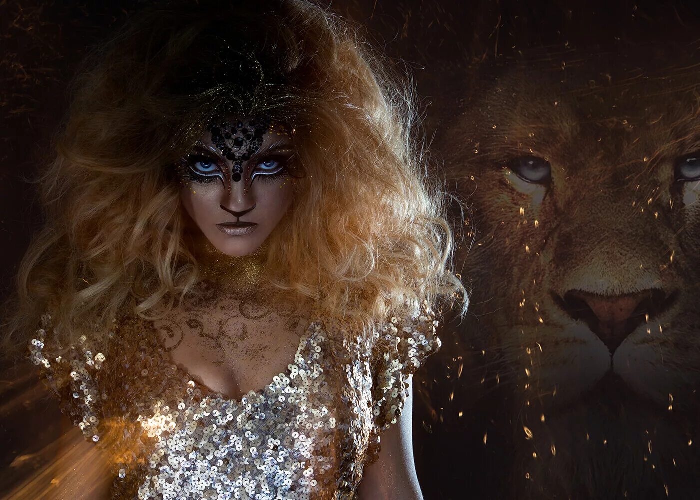 Женщина львица. Знак зодиака Лев девушка. Девушка в образе Льва. Красивая девушка львица.